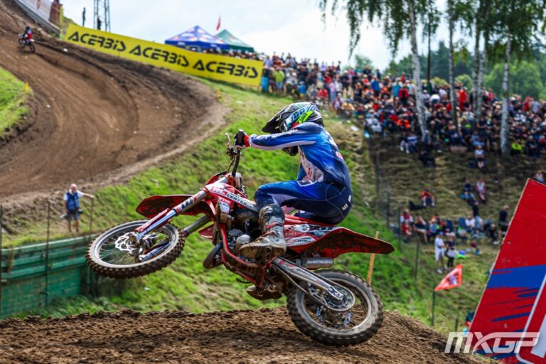 Pau Caudet, subcampeón de Europa de EMX85