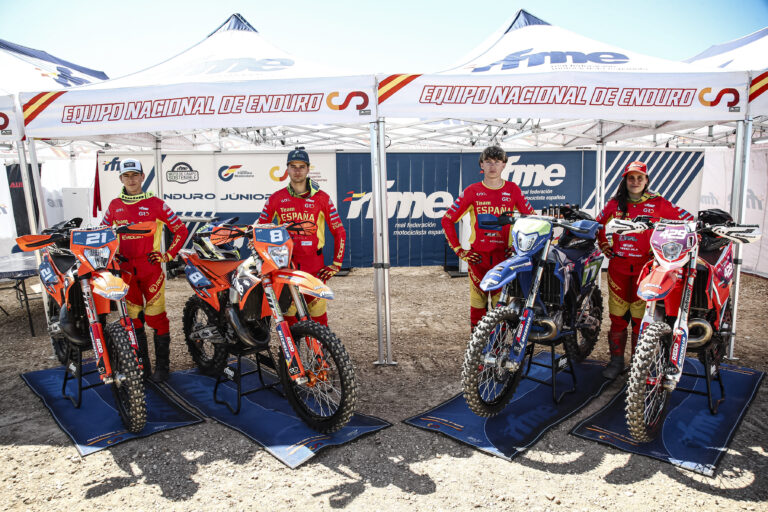 El Equipo Nacional de Enduro inicia el Mundial con buenas sensaciones en el EnduroGP de Italia