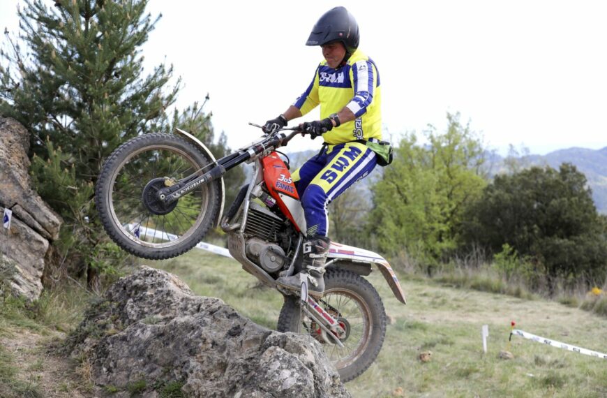 Gran arranque de la Copa de Trial Clásicas en Alpens
